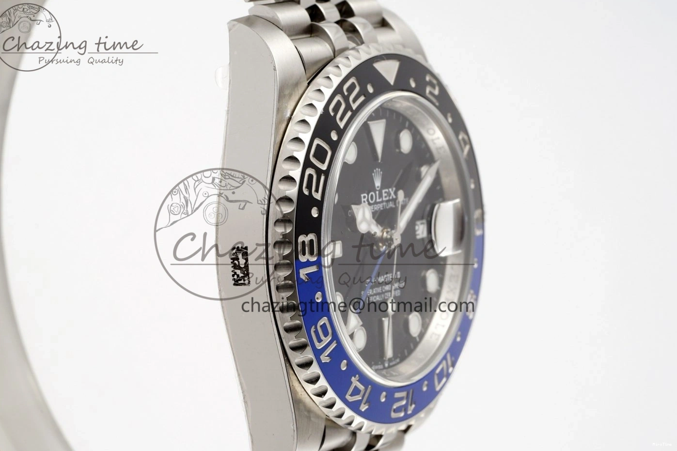 MiroTime 0107 GMT-Master II 126710 BLNR Blue Black Ceramic Clean Factory Best Edition on Jubilee Bracelet DD3285 CHS ComfortFit 1988